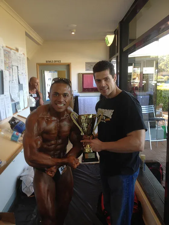 Sasho's Supernaturals bodybuilding team, Beverly Hills Sydney
