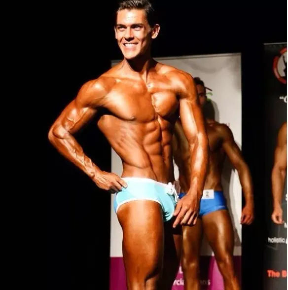 Natural bodybuilder competing after prep at Leisuredome Gym Sydney